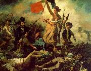 Eugene Delacroix Liberty Leading the People oil painting reproduction